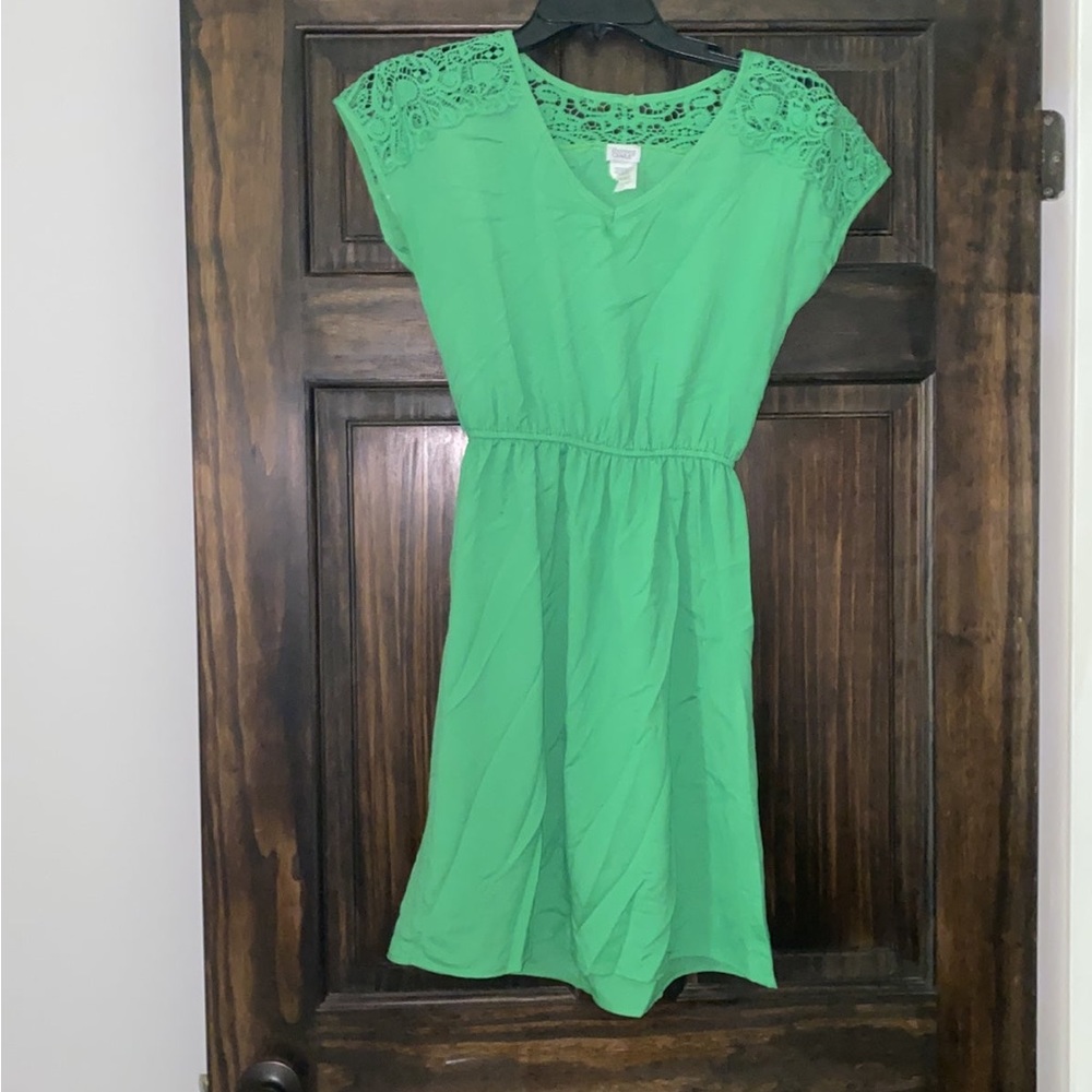 Green dress